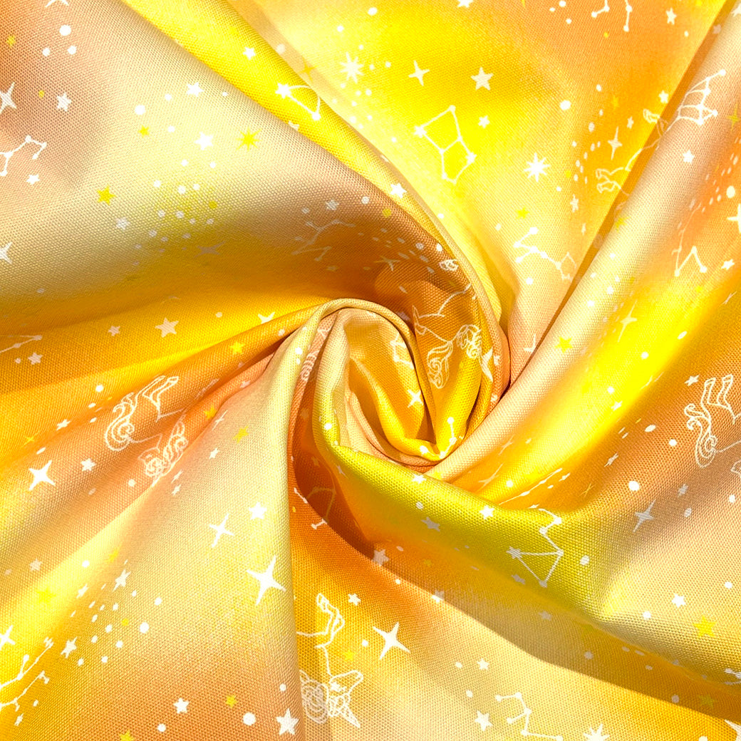 ユニコーン柄オックス生地