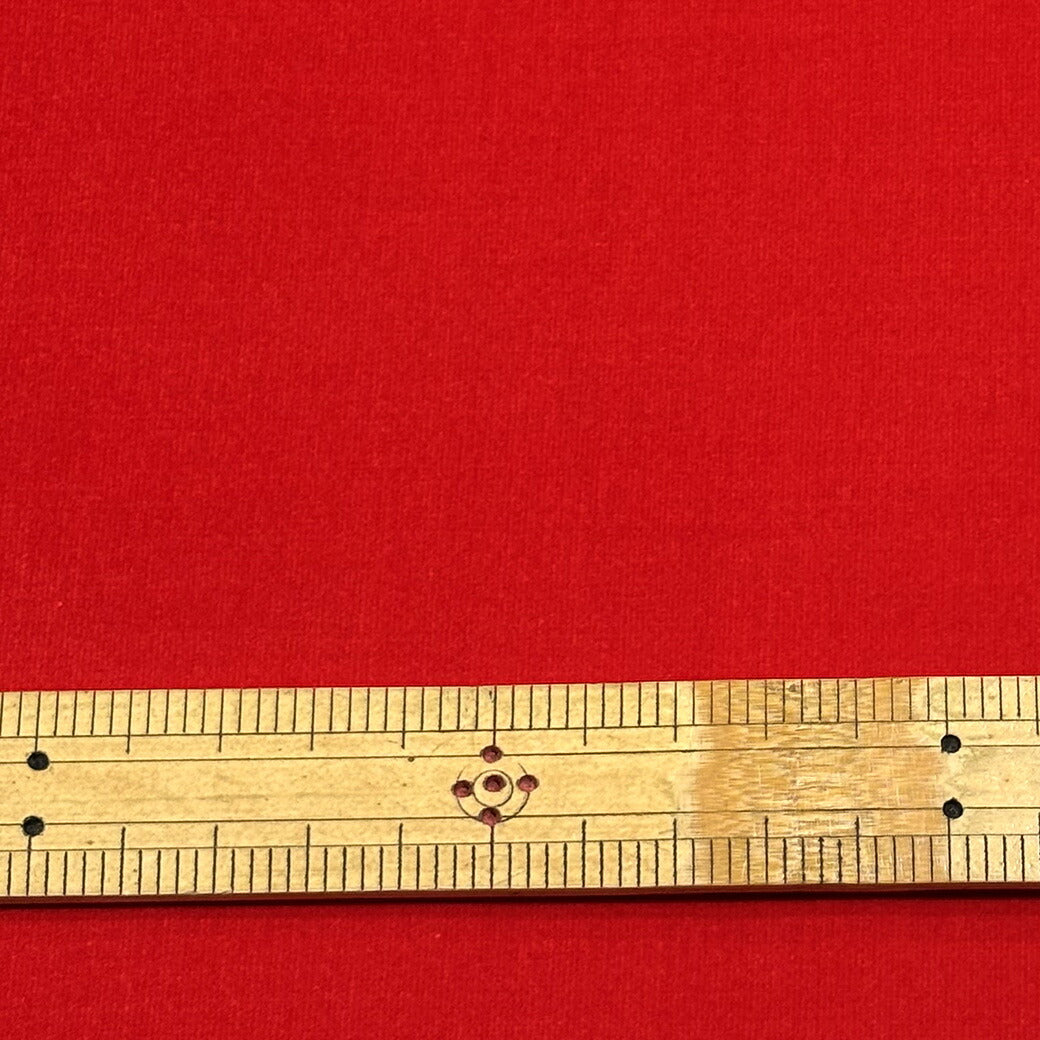 生地 【 貫八綾別珍 赤 】 別珍 貫八綾 巾92cm 綿100% ベッチン