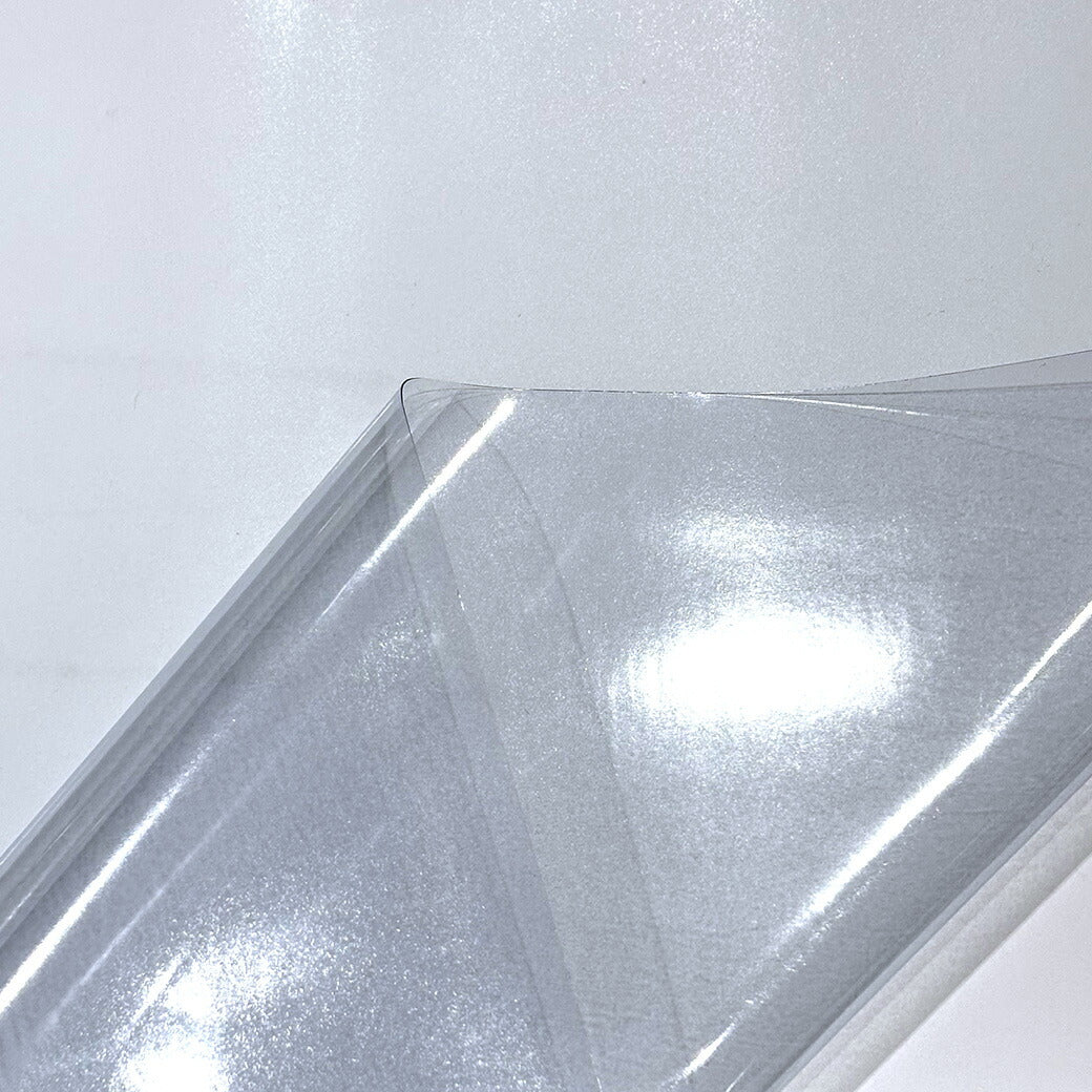 生地 【 透明ビニール 0.3mm 】 ビニール生地 ビニール素材 ラリック生地 透明 クリア 透明生地 厚手ビニール PVC 軟質PVCフィルム ビニールクロス バッグ ビニールバッグ 小物 ポーチ ポリ塩化ビニール 撥水 防水 梅雨 入園入学 Textile World TOA