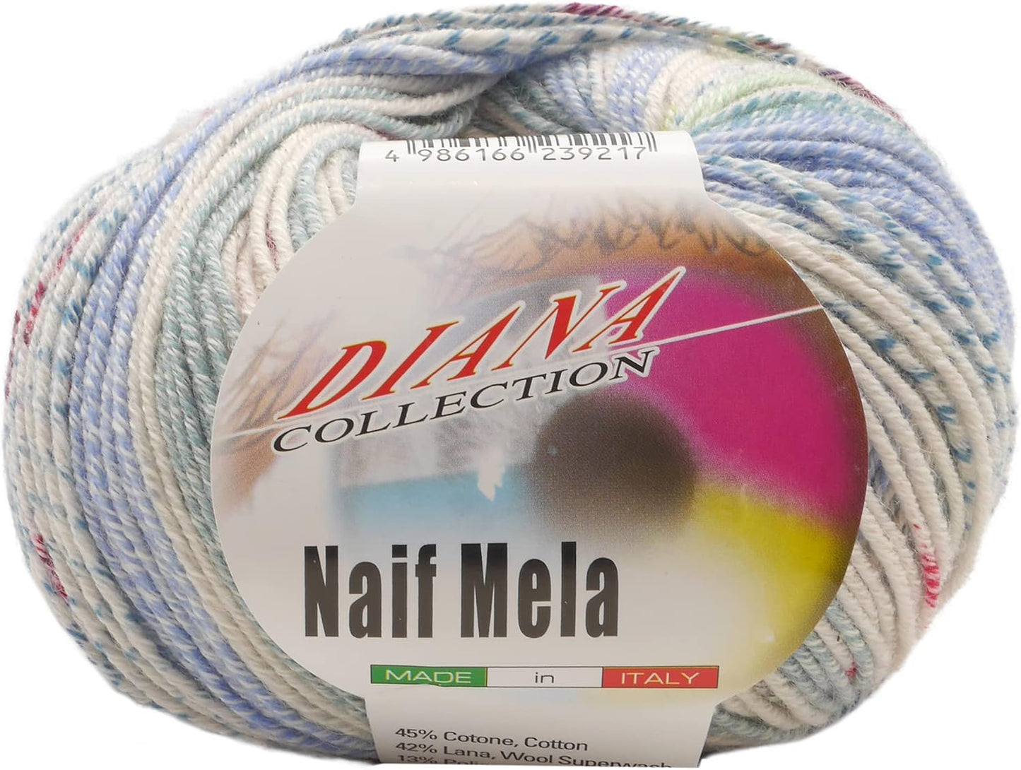 毛糸 【 NASKA ナイフメーラ #716ポッピング 50g 】 秋冬毛糸 毛糸 ナイフメーラ NAIFMELA