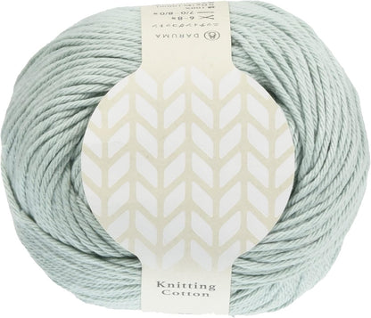 毛糸 【 DARUMA Knitting Cotton ミント 50g巻 】 ニッティングコットン ストレートヤーン糸 DARUMA 達磨 ダルマ