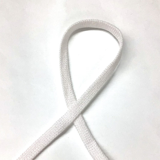 【 Elite エリート A400F アクリル平コード 8mm 白 】 フラットスピンドルコード アクリルコード