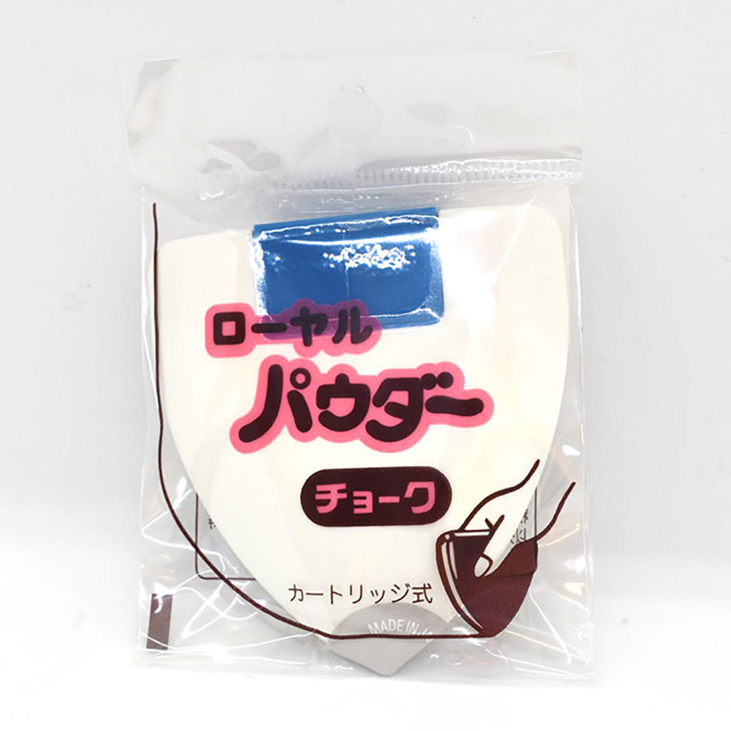 【 金天馬 ローヤルパウダーチョーク 青 】 チョーク 印つけ 印付け しるしつけ 三角