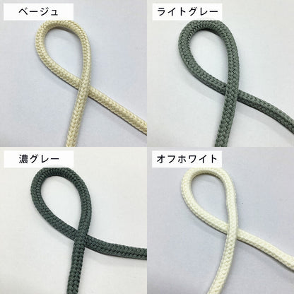 リボン 【 NASKA ファッションコード 10mm 34色 】 コード ヒモ 太い 太 紐 丸ひも 丸ヒモ 丸紐 巾着ヒモ 巾着紐 手芸リボン コップ袋 体操服袋 お弁当袋 ペットボトルホルダー カラー紐 入園 入学 新学期準備 幼稚園 保育園 小学校 お遊戯会 発表会 Textile World TOA