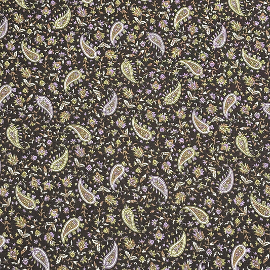 生地 【 60/1ローン フラワーペイズリー 352777450055006 】 ローン生地 巾110cm 綿100％