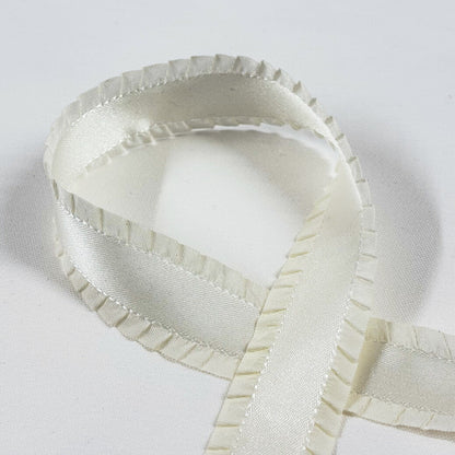 リボン 【 フリルリボン 21mm 5色 】 フリルリボン サテンリボン リボン サテン 手芸リボン ポリエルテルリボン コスプレ 仮装 衣装 アレンジ お遊戯会 発表会 2.1cm ダブルフリル ヘアアクセ ヘアリボン 衣装 手芸用品 ラッピング ラッピング資材 Textile world TOA