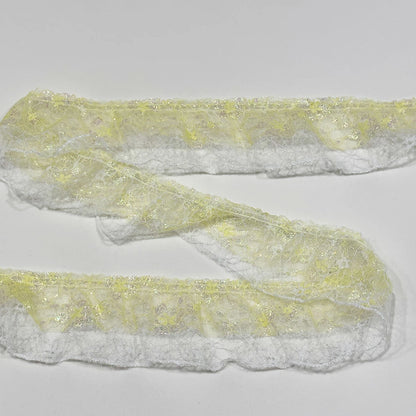 ラメフリルレースリボン