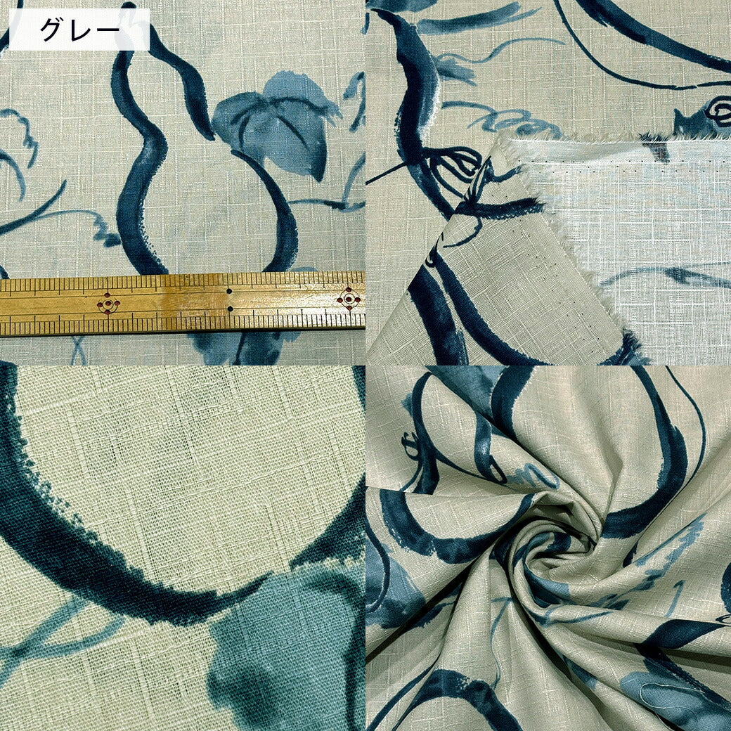 生地 【 ドビー織 ひょうたん 3色 】 ドビー サザンクロス 110cm巾 綿 コットン100％ 浴衣生地 ゆかた 甚平 和柄 ひょうたん柄 風呂敷 パジャマ シャツ ワンピース 夏生地 子ども服 女の子 男の子 可愛い ハンドメイド 手芸 Textile World TOA