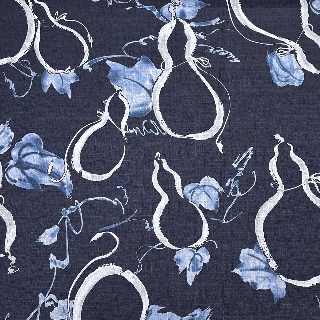 生地 【 ドビー織 ひょうたんネイビー 】 ドビー サザンクロス 110cm巾