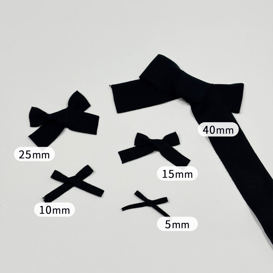 リボン 【 MOKUBAグログランリボン 全19色 】 5mm 10mm 15mm 25mm 40mm