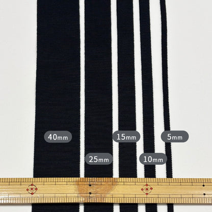 リボン 【 MOKUBAグログランリボン 全19色 】 5mm 10mm 15mm 25mm 40mm MOKUBA