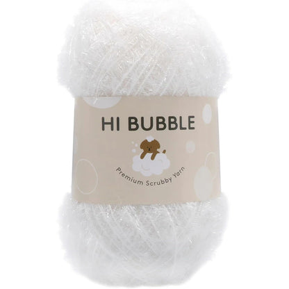 毛糸 【 ハイバブル HI BUBBLE No.1 90g 】 韓国毛糸
