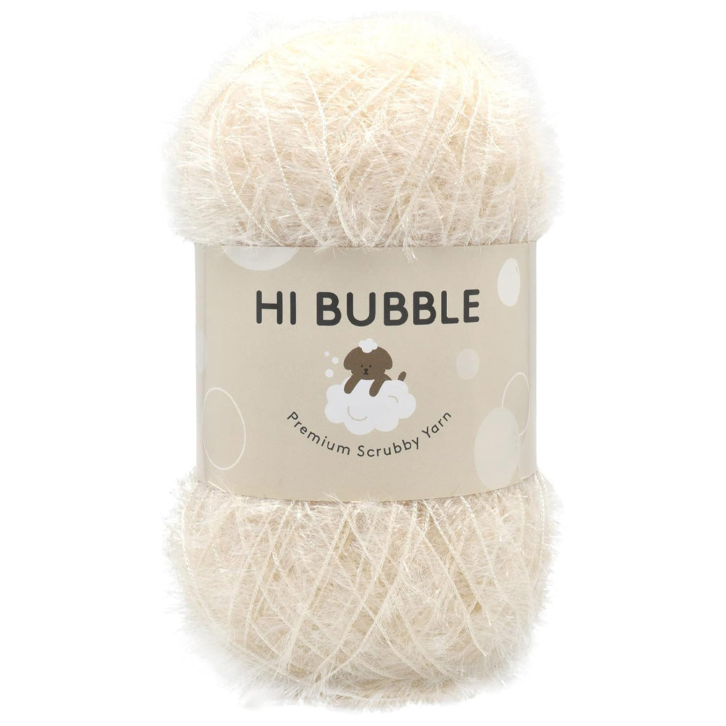 毛糸 【 ハイバブル HI BUBBLE No.2 90g 】 韓国毛糸