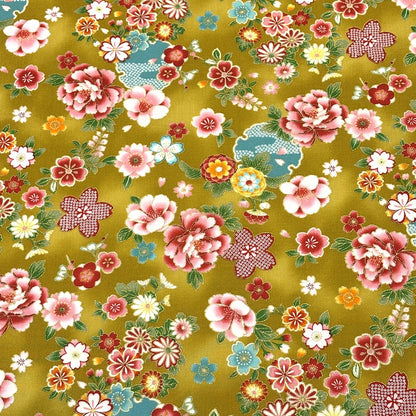 和柄綿プリント