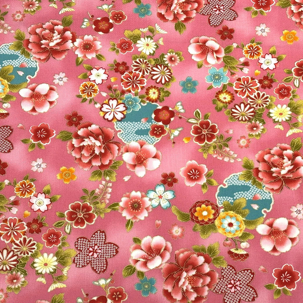 和柄綿プリント