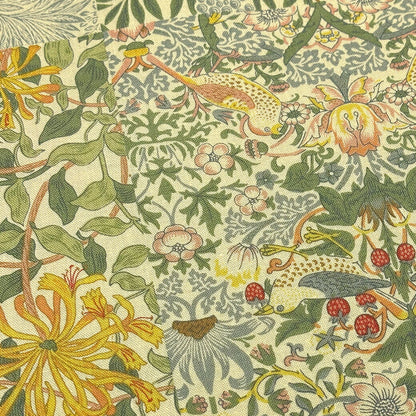 生地 【 V&A Fabric Collection モリス・モザイク 2色 】 シーチング 112cm巾 コットン 綿100％ 薄手 薄地 パッチワーク柄 ウィリアムモリス William Morris ヴィクトリア&アルバート博物館 おしゃれ 北欧風 手芸 ワンピース クッションカバー カーテン Textile World TOA