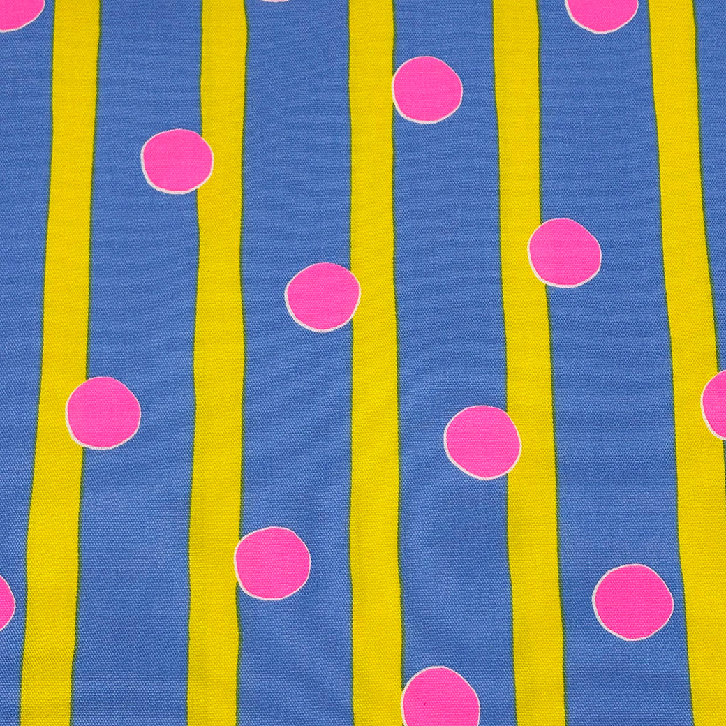 ネオンポップ柄の生地