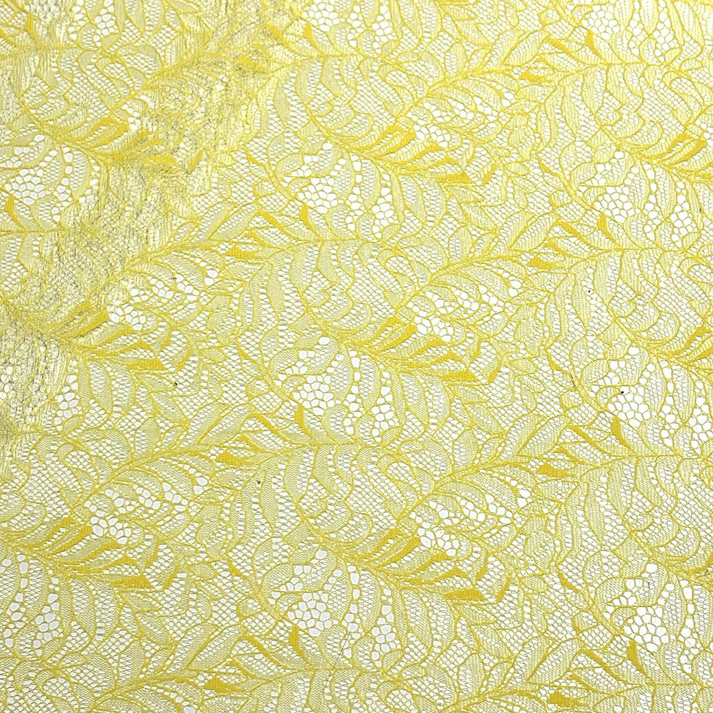 生地 【 片耳スカラ ラッセルレース 4色 】 レース レース生地 刺繍 レース刺繍 140cm巾 幅広 ポリエステル 花柄 植物柄 ワンピース ブラウス スカート 裾 袖口 カーテン グローブ 手袋 ハンカチ ベール ウェディング エレガント Textile World TOA