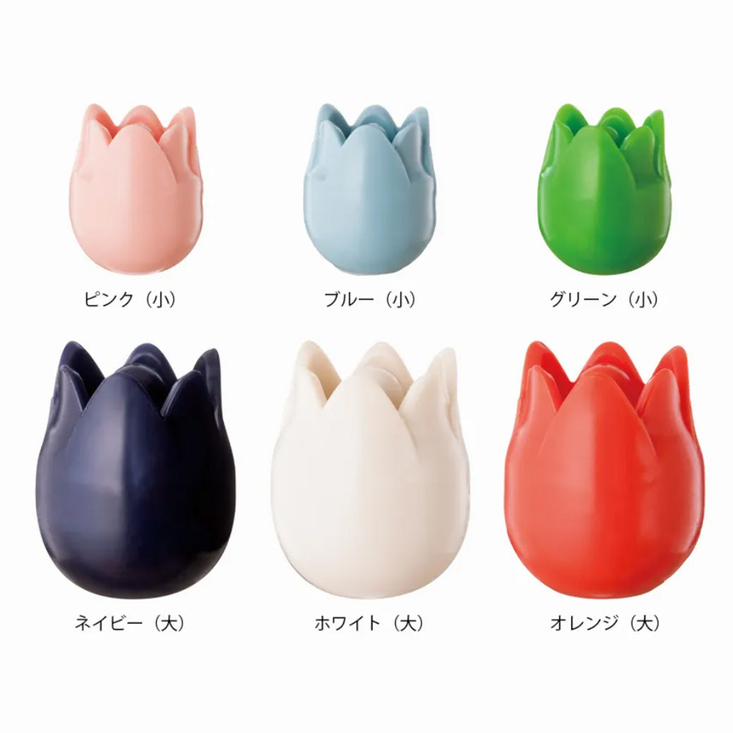 【 Tulip 編み針キャップ 小/大 】 キャップ 編み針用キャップ ストッパー付き 転がり帽子 玉付き編み針