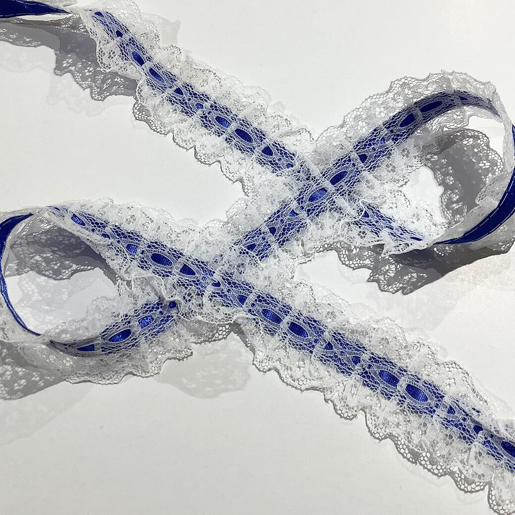 リボン 【 フリルサテンラッセルレースリボン 25mm 15色 】 レースリボン フリルリボン サテンリボン リボン 手芸リボン コスプレ クリスマス 仮装 ハロウィン Dハロ クリスマスリボン パルパルーザ アレンジ お遊戯会 発表会 ヘアアクセ 衣装 手芸用品 Textile world TOA