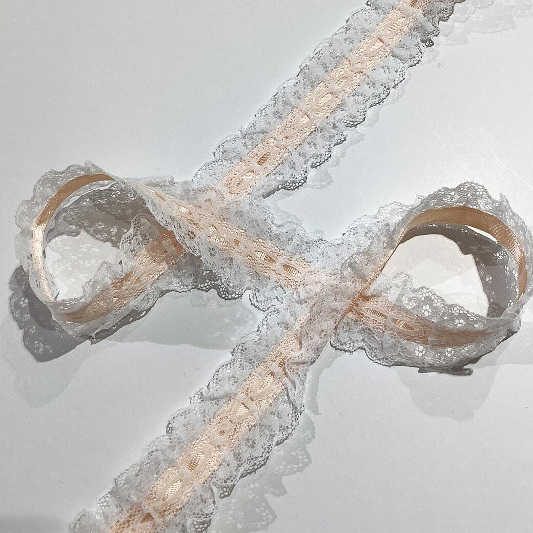 リボン 【 フリルサテンラッセルレースリボン 25mm 15色 】 レースリボン フリルリボン サテンリボン リボン 手芸リボン コスプレ クリスマス 仮装 ハロウィン Dハロ クリスマスリボン パルパルーザ アレンジ お遊戯会 発表会 ヘアアクセ 衣装 手芸用品 Textile world TOA