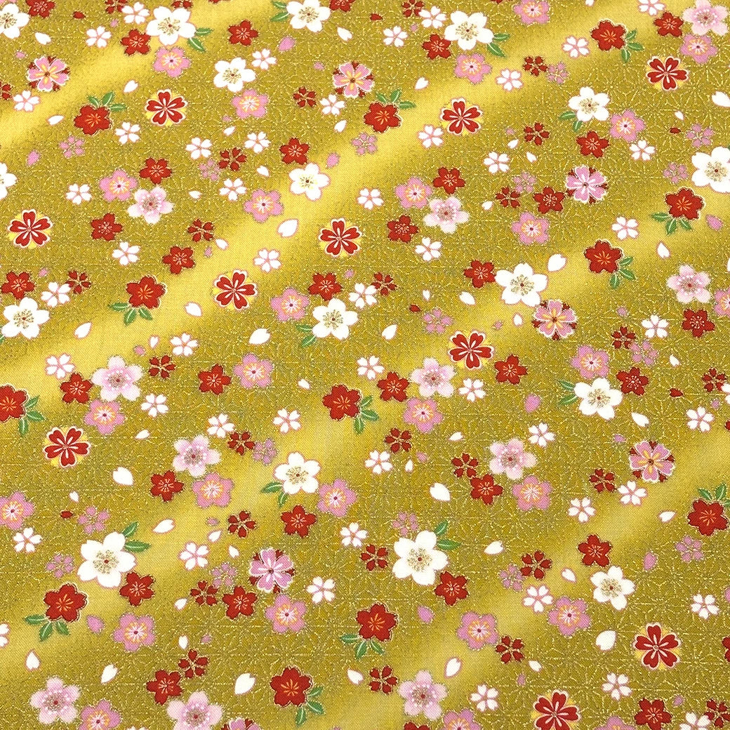 和柄綿プリント