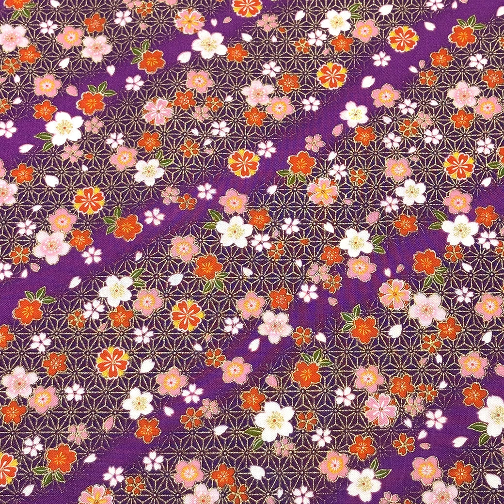 和柄綿プリント