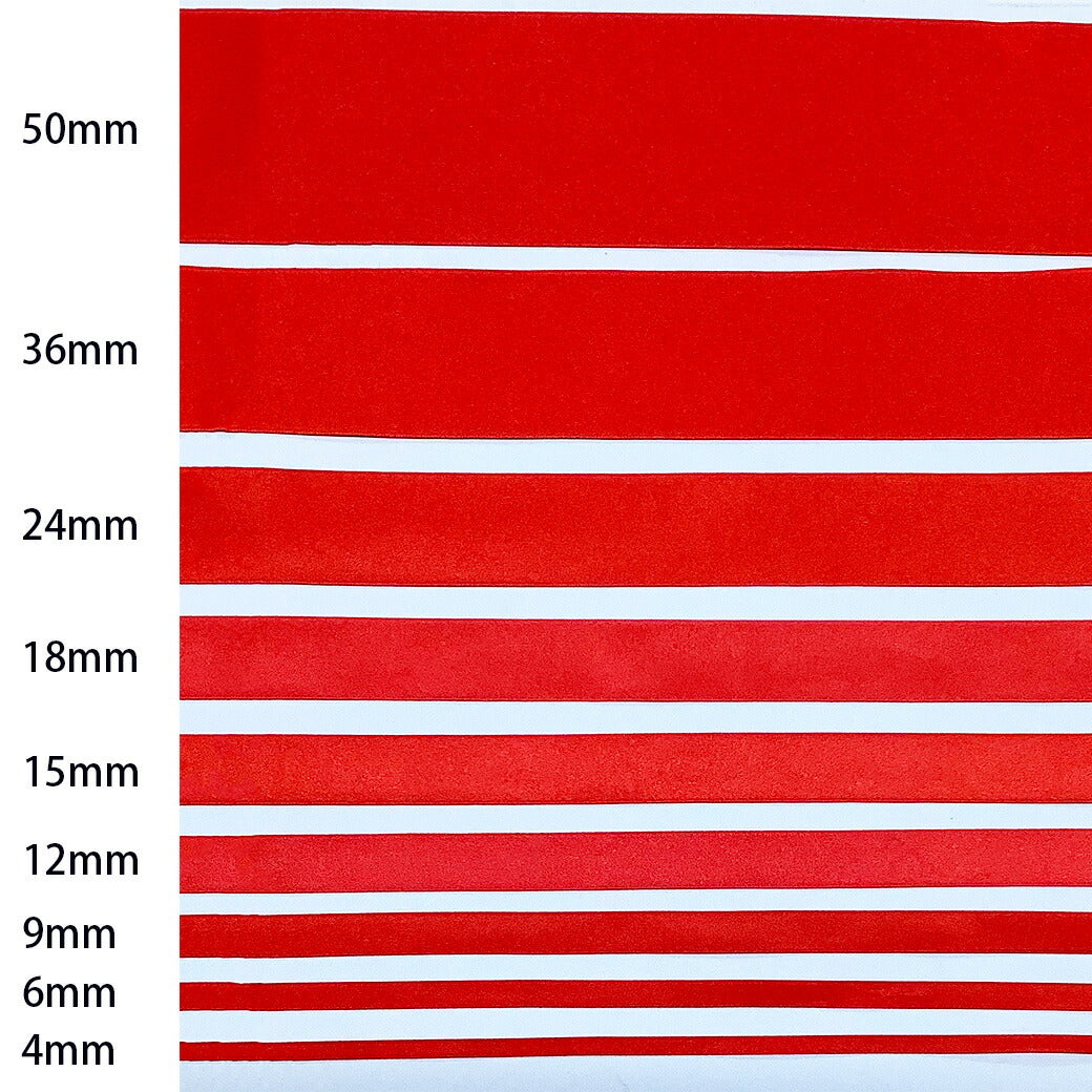 リボン 【 両面サテンリボン 12mm 全23色 】 Eliteシリーズ 巾12mm