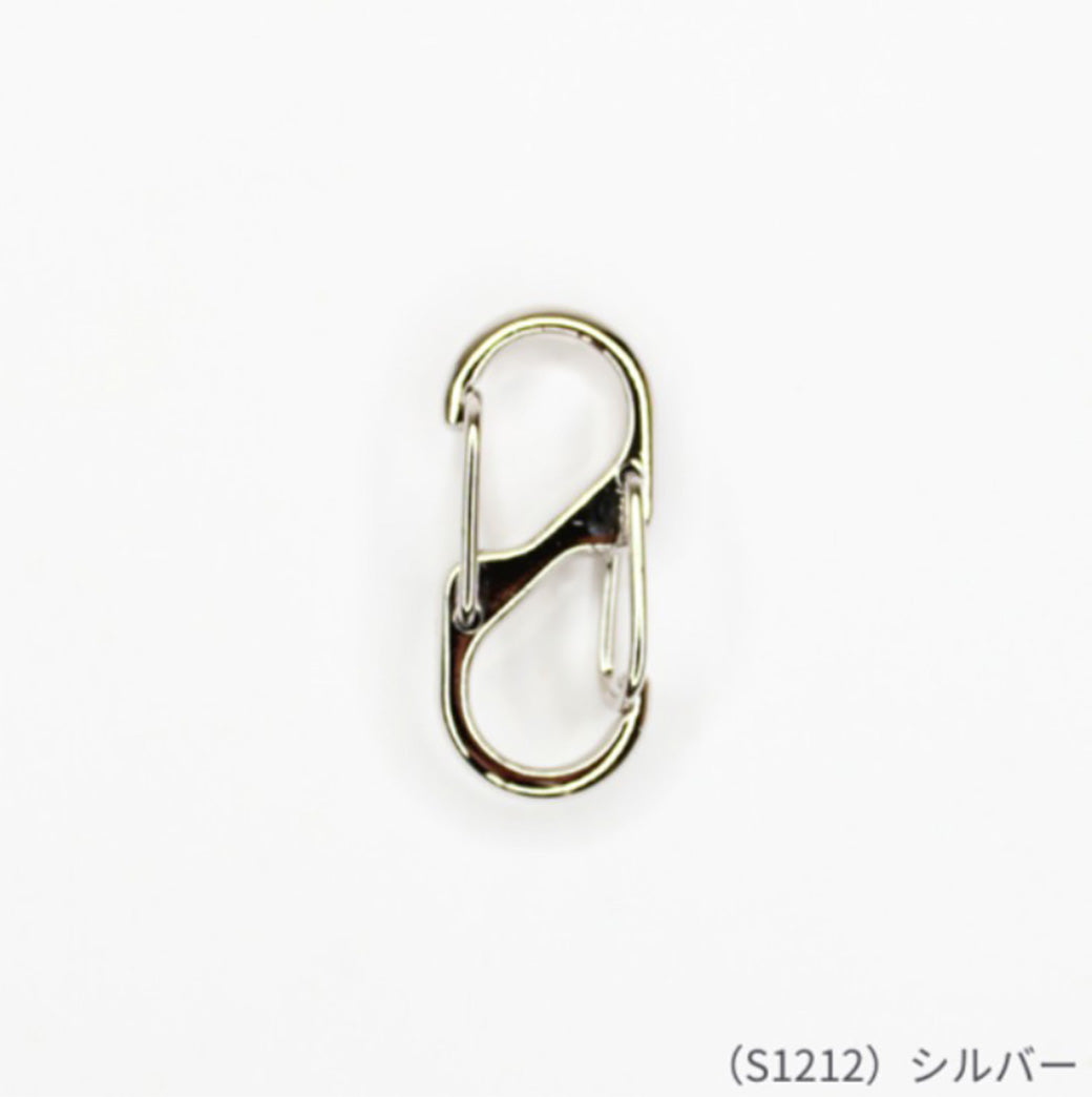 【 メルヘンアート Sカラビナ 1個入 】 カラビナ チャーム スマホホルダー スマホショルダー アウトドアコード パラコード