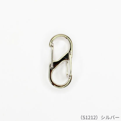 【 メルヘンアート Sカラビナ 1個入 】 カラビナ チャーム スマホホルダー スマホショルダー アウトドアコード パラコード