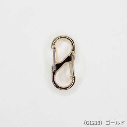 【 メルヘンアート Sカラビナ 1個入 】 カラビナ チャーム スマホホルダー スマホショルダー アウトドアコード パラコード