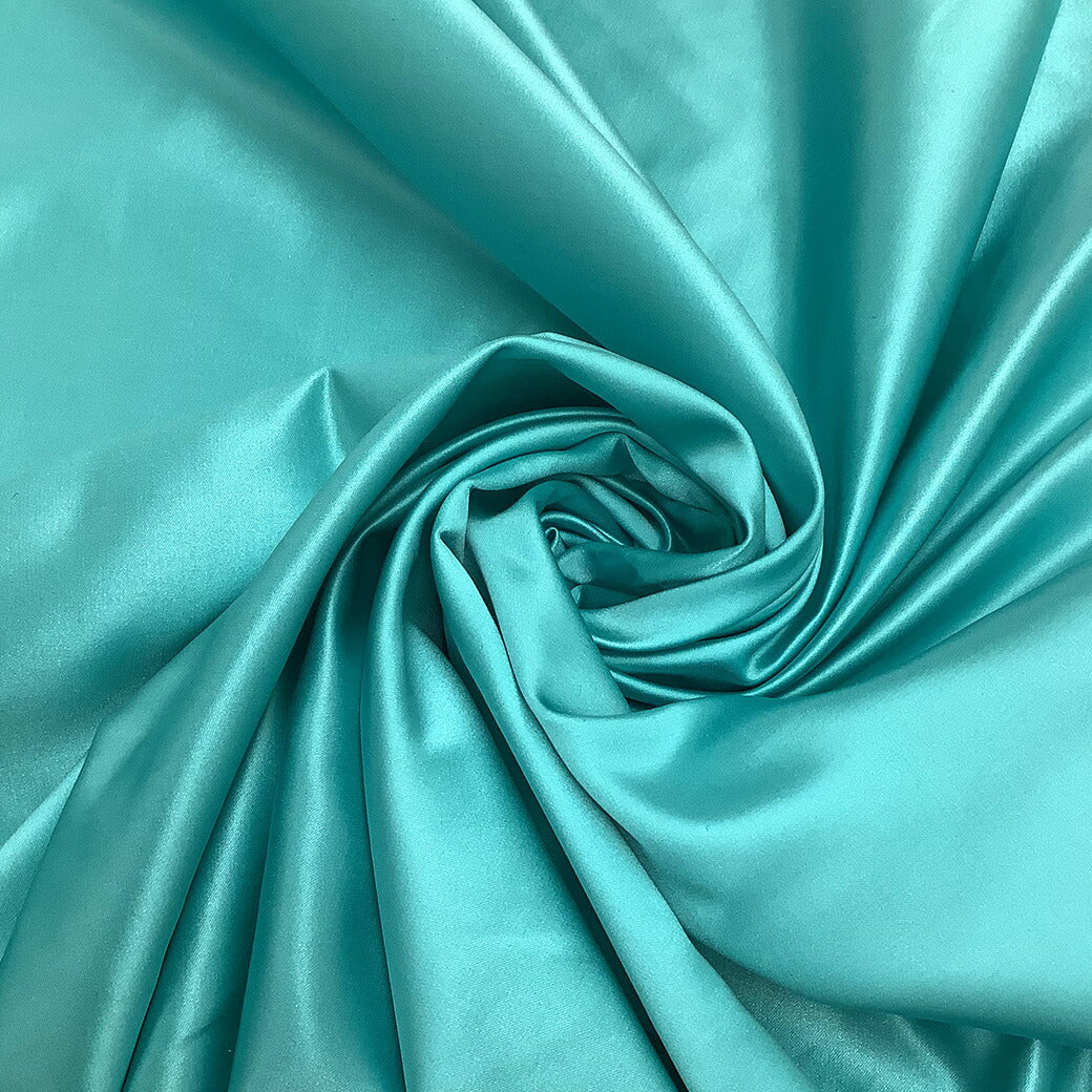 生地 【 シルクサテン 6色 】 シルクサテン生地 インドシルク 正絹 巾