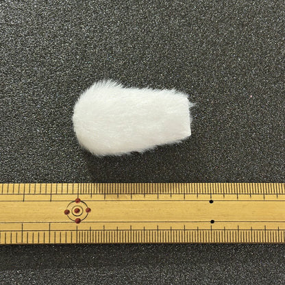 【 デコパーツ うさ耳 2色 】 デコ パーツ うさぎ耳 動物モチーフ かわいい ふわふわ パーツ 推し活 チャーム ヘアアクセ 人形 デコレーション 飾り物 装飾 ハンドメイド用品 手芸用品 ハンドクラフト Textile World TOA