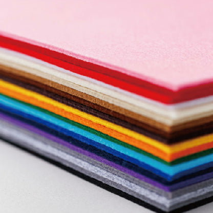 生地 【 SUNFELT Vフェルト 2mm 50×55cm 20色 】 フェルト生地 2mm厚 厚手 バッグ 小物 工作 DIY インテリア雑貨 マスコット 人形 オーナメント ガーランド コースター コサージュ アクセサリー ルームシューズ Textile World TOA