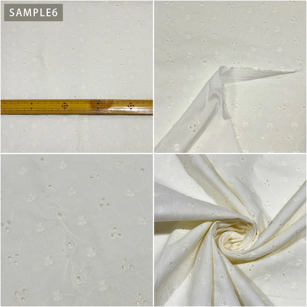 【訳あり】 エンブロイダリーレース 135cm巾 10m 反売り