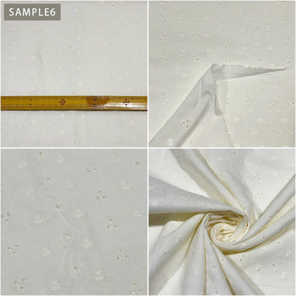 【訳あり】 エンブロイダリーレース 135cm巾 10m 反売り